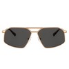 Michael Kors MAR VISTA MK 1167 189987 Unisex Irregular Sunglasses Beige Gold 60mm - 2 of 3