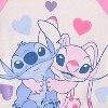 Disney Lilo & Stitch Girls Short Sleeve T-Shirt and French Terry Shorts Set for Big Kids - 4 of 4