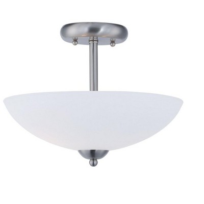 Maxim Lighting Taylor 2 - Light Semi-Flush Mount in  Satin Nickel
