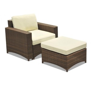 Jiallo Studio Shine Collection Modular Armchair Ottoman set - 1 of 3