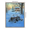 23"x30" Amanti Art the Little Snowman by Richard Courtney Framed Canvas Wall Art - 4 of 4