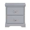 NicBex  Dresser for Bedroom,Chest of Drawers with Satin Nickel Tone Drop Handles Design,Storage Dressers for Bedroom - 3 of 4