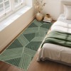 Washable Area Rugs Modern Striped Rugs for Living Room - 2 of 4