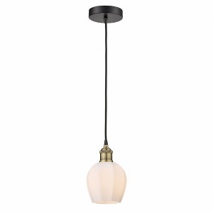 Innovations Lighting Norfolk 1 - Light Pendant in  Black Antique Brass - 1 of 1