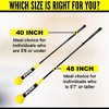 Hit Run Steal 40-inch Warm Up Golf Swing Trainer Aid - 3 of 4