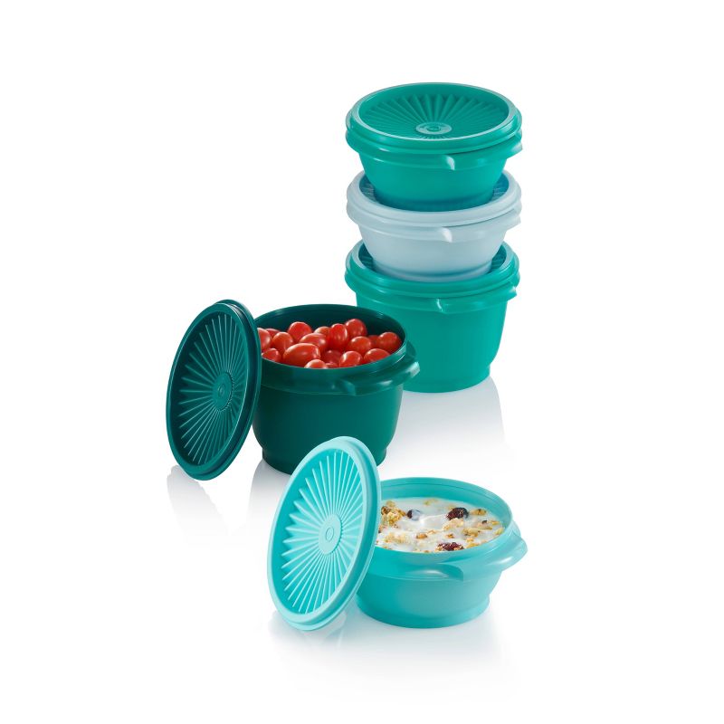 Tupperware Heritage 5pk Plastic Food Storage Container Set, 2 of 8