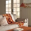 Printed Plush Throw with Faux Shearling Reverse - Threshold™ - 2 of 4