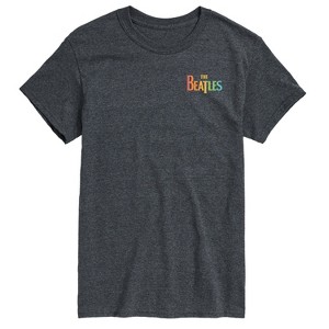 Men's - Beatles - Song Titles Collage Short Sleeve Graphic T-Shirt - 1 of 4