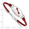 Black Bow Jewelry Sterling Silver Pi Beta Phi Greek Life Strand Bracelet 7 Inch - 2 of 3