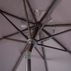 UV Resistant Ortega 9 Ft Auto Tilt Crank Umbrella - PAT8001 - Safavieh - 3 of 4