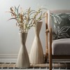 Sullivans Natural Bamboo Capiz Vase Set, 24"H & 19"H; Brown - 3 of 4