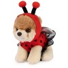 GUND Itty Bitty Boo Ladybug Plush Dog – 5" Collectible Pomeranian in Red & Black Outfit with Tutu, Wings, and Removable Hood - 4 of 4