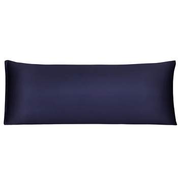 PiccoCasa Body Zippered Silky Satin Long Pillowcase 1 Pc