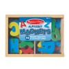 Melissa & Doug 52 Wooden Alphabet Magnets in a Box - Uppercase and Lowercase Letters - 3 of 4