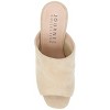 Journee Collection Womens Adelaide Peep Toe Slip On Block Heel Sandals - image 4 of 4