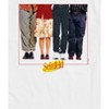 Men's Seinfeld Character Legs Short Sleeve Graphic T-Shirt - White - X-Large - 2 of 4