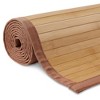 Casafield 72" x 24" Bamboo Floor Mat, Non-Slip Runner Area Rug for Entryway, Kitchen, and Laundry Room - 2 of 4