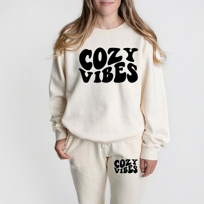 Simply Sage Market Women's Cozy Vibes Graphic Lightweight Garment Dyed Set