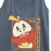 Women's - Pokémon - Fuecoco Stats Graphic Racerback Tank - 2 of 4