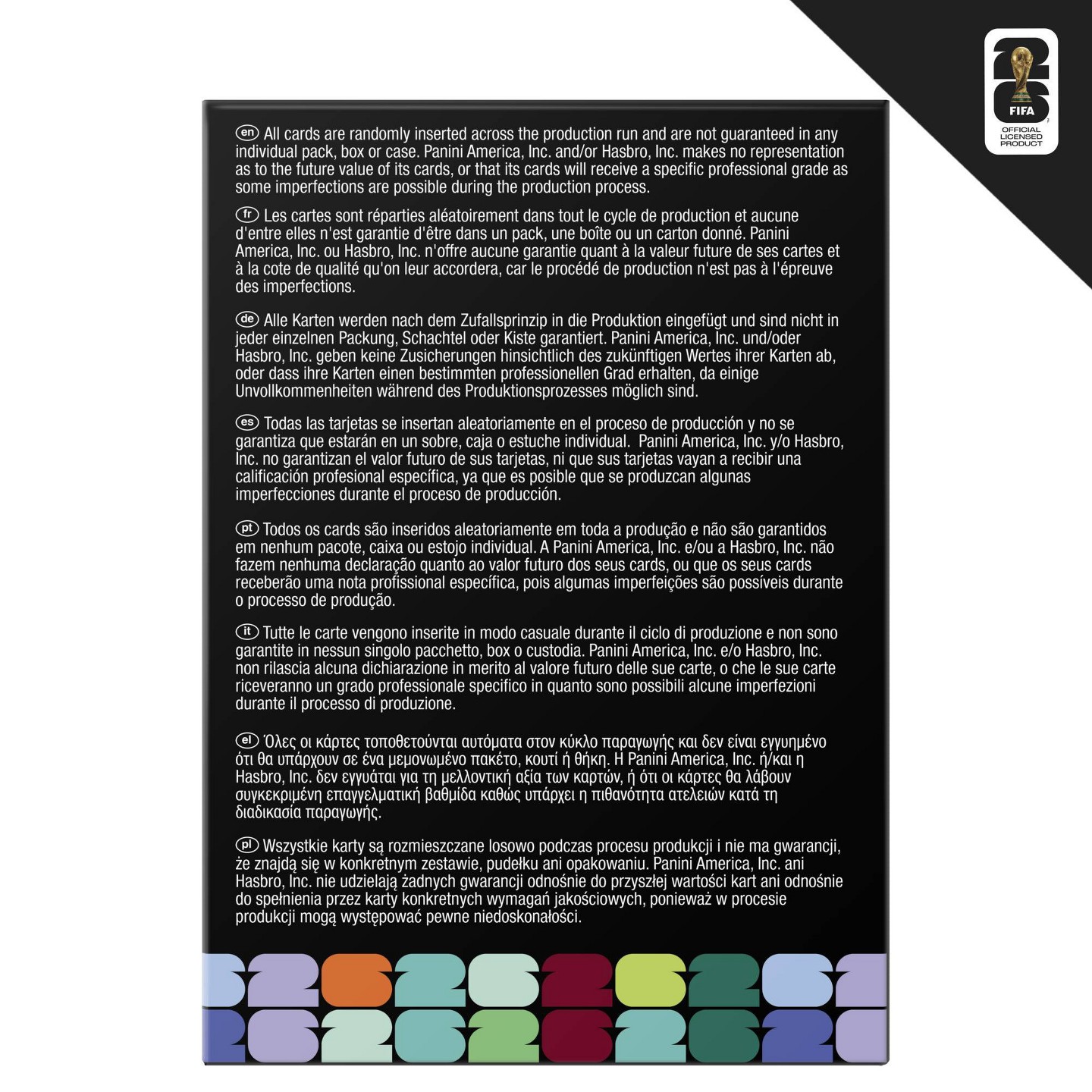 Детская игрушка Monopoly Panini Prizm: FIFA World Cup Trading Cards Booster Box — фото 7