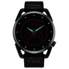 Marvel Citizen Eco-Drive Watch Featuring Miles Morales Black Ion Plated Stainless Steel Case with Black Leather Strap, Black Dial - 2 of 4