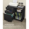 3-Drawer Rolling File Cabinet for Home Office - 3 of 4