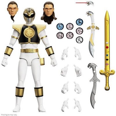 Photo 1 of Super7 - Super7 - Mighty Morphin Power Rangers ULTIMATES! Wave 4 - White Ranger