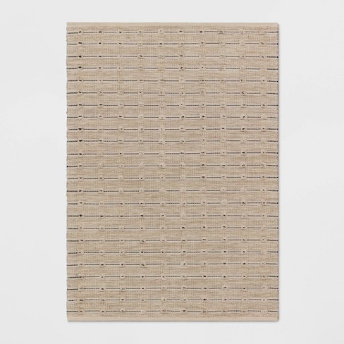 Malibu Woven Jute Rug With Fringe Cream/gray - Threshold™ Designed With  Studio Mcgee : Target