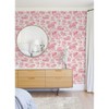 Brewster Peel and Stick 1pc Wallpaper Pink The Chase - 4 of 4