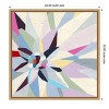 Amanti Art Geometric Dahlia I by June Erica Vess Framed Canvas Wall Art - 4 of 4