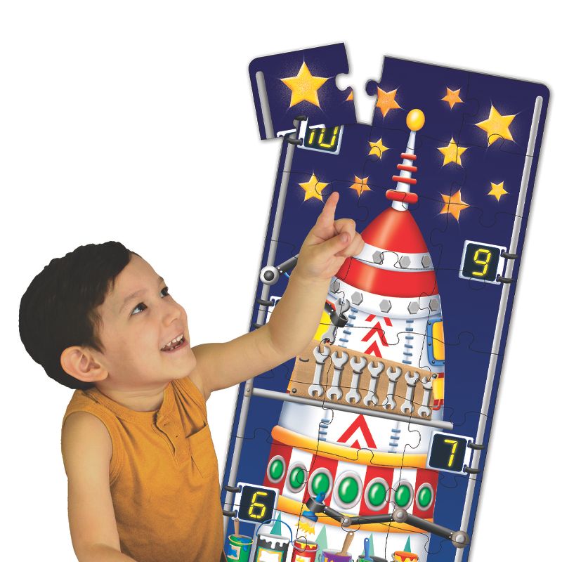 The Learning Journey Long & Tall Puzzles 123 Rocket Ship (50+ pieces), 4 of 8