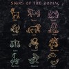 Junior's Women Lost Gods Signs of the Zodiac Crop T-Shirt - 2 of 4