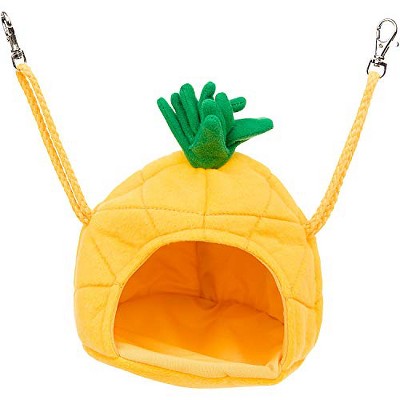 Multipet Medium Yellow Pineapple House Small Animal Hideaway
