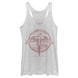 Women's Harry Potter Order of Phoenix Flight Racerback Tank Top - 1 of 3