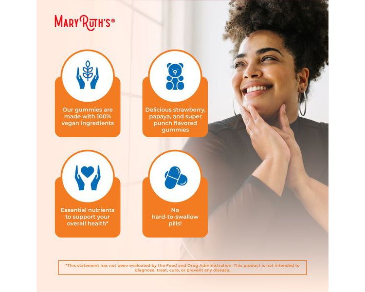 MaryRuth's Adult Multivitamin Gummies, 6 of 9