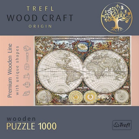 The World Map Wooden Jigsaw Puzzle