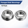 Unique Bargains Chrome Steel Multipurpose Use Flanged Ball Bearing 10 3/16" x 5/16" x 1/8" - 4 of 4