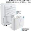 Ivation Large 50 Pt. Energy Star Dehumidifier for Bedroom W/Drain Hose - 3 of 4