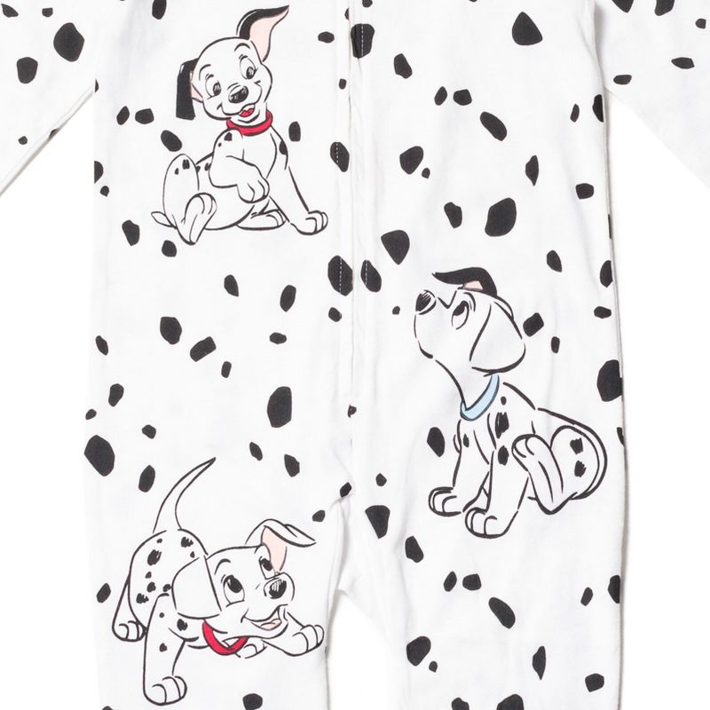 Disney 101 Dalmatians Zip Up Cosplay Coverall Newborn to Little Kid , 3 of 6