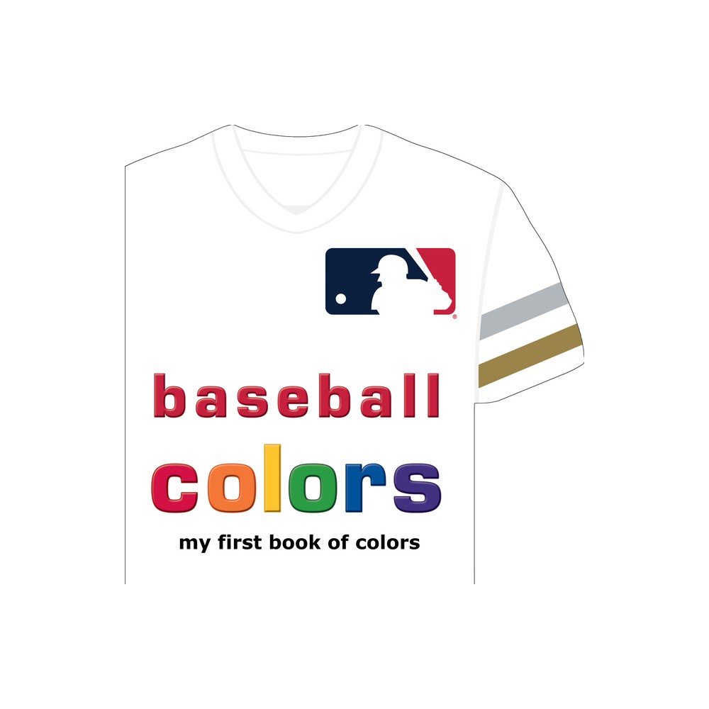 Mlb Baseball Colors-Board - (My First Book of Colors) by Brad Epstein (Board Book)