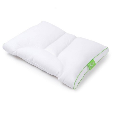 Sleep Yoga Dual Position Neck Design, Hypoallergenic, Ergonomically  Designed Cervical Pillow to Help Improve Posture, Flexibility, and Sleep  Quality