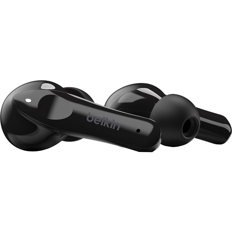 Belkin SoundForm Move Plus True Wireless Bluetooth Earbuds with Wireless Charging Case IPX5 Certified Sweat/Water Resistant for PAC002BTBK-GR (Black), 4 of 9
