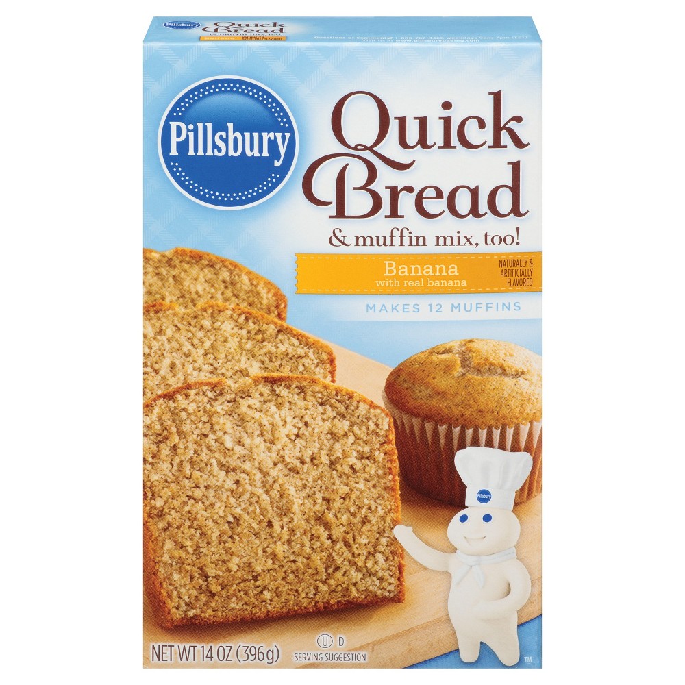 UPC 051500794807 product image for Pillsbury Banana Quick Bread Mix 14 oz | upcitemdb.com