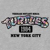 Boy's Teenage Mutant Ninja Turtles 1984 New York City Floral Logo T-Shirt - 2 of 4
