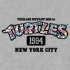 Boy's Teenage Mutant Ninja Turtles 1984 New York City Floral Logo T-Shirt - image 2 of 4