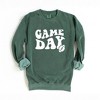 Simply Sage Market Women's  Garment Dyed Graphic Sweatshirt Game Day Football - 2 of 4
