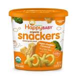 Happy Family Snackers Vegan Cheddar Broccoli Baby Snacks - 1.5oz