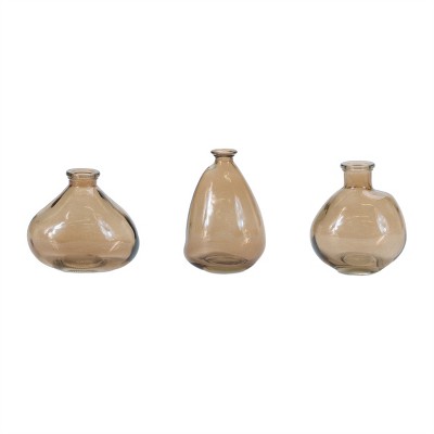 Wavy Glass Bud Vase (Set of 12)
