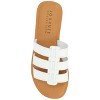 Journee Collection Womens Serrie Slip On Slide Flat Sandal - 4 of 4