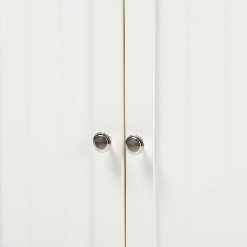 Thelma 2 Door Wood Multipurpose Storage Cabinet White - Baxton Studio, 6 of 10